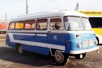 Robur Bus der Reichsbahndirektion Dresden beim Dampfloktreffen in Dresden.
