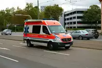 BASF Werksfeuerwehr Mercedes Benz Sprinter NEF am 18.08.21 in Ludwigshafen 