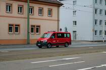BASF Werksfeuerwehr MAN TGE MTW am 18.08.21 in Ludwigshafen