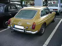 MG B GT V8 aus dem Modelljahr 1974. Start zum 8. Saarner Oldtimer Cup am 22.08.2021.