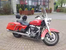 =Harley Davidson steht im Mai 2021 in Hünfeld