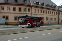 BASF Werksfeuerwehr Mercedes Benz Econic TGM am 18.08.21 in Ludwigshafen