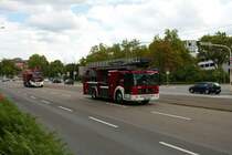 BASF Werksfeuerwehr Mercedes Benz Econic TGM am 18.08.21 in Ludwigshafen