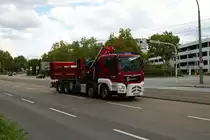 BASF Werksfeuerwehr MAN TGS WLF am 18.08.21 in Ludwigshafen