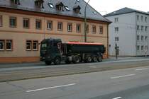 MAN TGS Kippersattelzug am 20.08.21 in Ludwigshafen