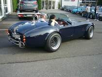 Profilansicht einer AC Cobra 287. Start zum 8. Saarner Oldtimer Cup am 22.08.2021.