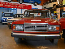 Dieser Lada 2107 war Mitte August 2021 im DDR-Museum Dargen zu sehen.