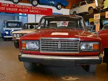 Dieser Lada 2107 war Mitte August 2021 im DDR-Museum Dargen zu sehen.