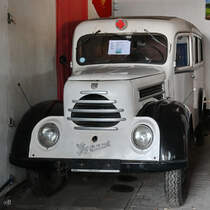 Dieser Rubur Garant 30K ist Teil der Ausstellung im DDR-Museum Dargen. (August 2021)