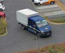 =VW Crafter des Bauunternehmens FISSELER startet im August 2021 ins Wochenende