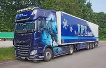 Nachtmahr - DAF XF am 04.08.2021 in Mönchengladbach.