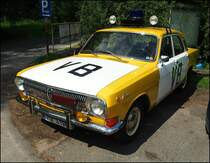 Volha GAZ 24 in Kokořínský důl am 14.8.2021.