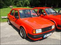 Škoda 120 L in Kokořínský důl am 14.8.2021.