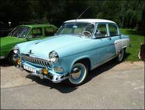 Volha GAZ 21 in Kokořínský důl am 14.8.2021.