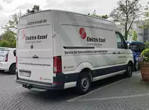 =VW Crafter von Elektro-ESSEL steht im Mai 2021 i Hünfeld