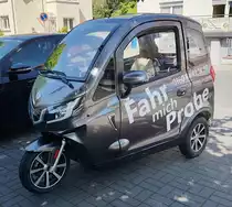 =Scheelen wirbt in Hünfeld für Probefahrten, Mai 2021