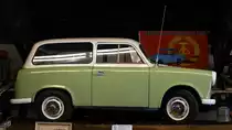 Ein Trabant 600 (P60) Mitte August 2021 im DDR-Museum Dargen.