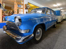 Ein GAZ M21 Wolga Kombi war im August 2021 im DDR-Museum Dargen zu sehen.