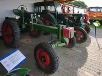 Mitte August 2021 war im DDR-Museum Dargen dieser Geräteträger RS 08/15 Maulwurf zu sehen.