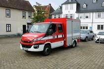 Feuerwehr Usingen im Taunus IVECO Daily TSF-W am 28.08.21 bei der Fahrzeugvorstellung 