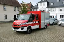 Feuerwehr Usingen im Taunus IVECO Daily TSF-W am 28.08.21 bei der Fahrzeugvorstellung 