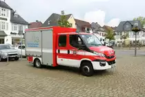 Feuerwehr Usingen im Taunus IVECO Daily TSF-W am 28.08.21 bei der Fahrzeugvorstellung