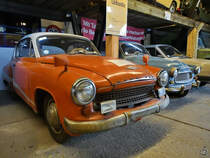 Im DDR-Museum Dargen ist dieses Wartburg 311 Coupé zu sehen. (August 2021)
