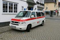 DRK Kreisverband Hochtaunus VW T4 am 28.08.21 in Usingen 