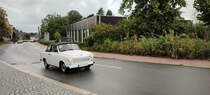 Trabant 601 bei einer Oldtimer Ausfahrt. Foto 29.08.2021