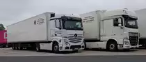 =MB Actros und DAF XF als Mietfahrzeuge von TRUCKS & TRAILER, 06-2021