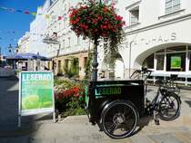 LESERAD der Stadtbücherei-Ried, vor einem der nächsten Ausfahrten; 210807