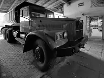 Mitte August 2021 war im DDR-Museum Dargen ein KrAZ 255 Muldenkipper ausgestellt.