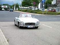 Ein Traum auf Rdern dieser 300 SL Roadster, Chemnitz 24.07.07