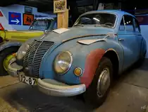 Dieses IFA F9 war Mitte August 2021 im DDR-Museum Dargen zu sehen.