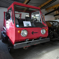 Ein IFA Multicar M25-15 Ameise war Mitte August 2021 im DDR-Museum Dargen ausgestellt.