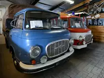 Ein Barkas B1000 Pritschenwagen war im August 2021 im DDR-Museum Dargen zu sehen.