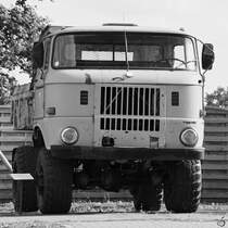 Ein W50 LA Muldenkipper war im August 2021 im DDR-Museum Dargen zu sehen.