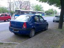 Dacia Logan 1.4 MPI, nach der R�cke.