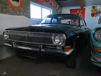 Ein GAZ M24 Wolga war im August 2021 im DDR-Museum Dargen zu sehen.