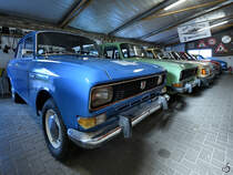 Ein Moskwitsch 2140 war im August 2021 im DDR-Museum Dargen zu sehen.