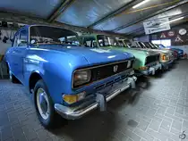 Ein Moskwitsch 2140 war im August 2021 im DDR-Museum Dargen zu sehen.