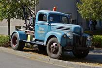 Ford 798 T, Bj 1947, Abschleppwagen war in beim Oldtimertreffen „History Vehicles“ in Lasauvage (L) zu sehen. 05.09.21