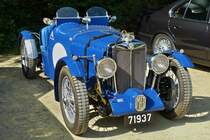 Dieser schön restaurierte MG, war beim Oldtimertreffen „History Vehicles“ in Lasauvage(L) zu sehen. 05.09.2021