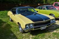 Buick Skylark, Bj 1972, gesehen beim Oldtimertreffen „History Vehicles“ in Lasauvage (L). 05.09.21