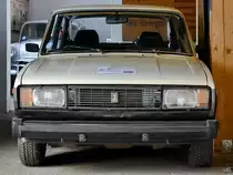 Dieser Lada 2105 war Mitte August 2021 im DDR-Museum Dargen zu sehen.