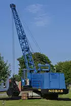 Ein Exponat der Ausstellung im DDR-Museum Dargen ist dieser NOBAS UB 1212 Seilbagger. (August 2021)