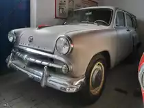 Dieser Moskwitsch 423 Kombi war Mitte August 2021 im DDR-Museum Dargen zu sehen.