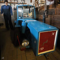 Dieser vom Dutra D4K inspirierte Kleintraktor ist ein Eigenbau aus DDR-Zeiten. (Dargen, August 2021)