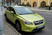 2014-er Subaru XV in Plasma Green. Foto: 11.2020
