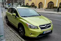 2014-er Subaru XV in Plasma Green. Foto: 11.2020